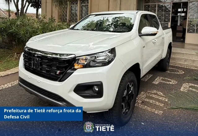 Prefeitura de Tietê reforça frota da Defesa Civil