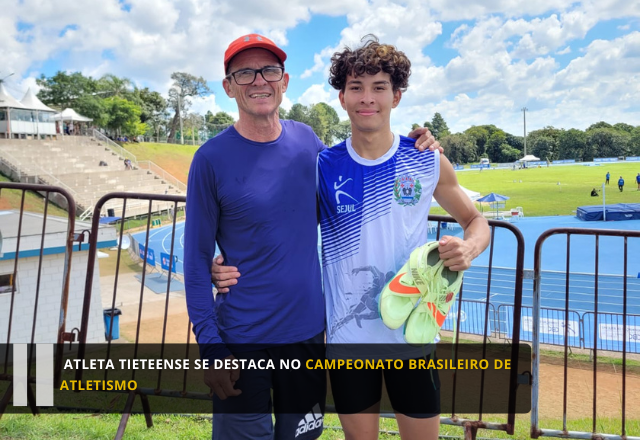 Atleta tieteense se destaca no Campeonato Brasileiro de Atletismo