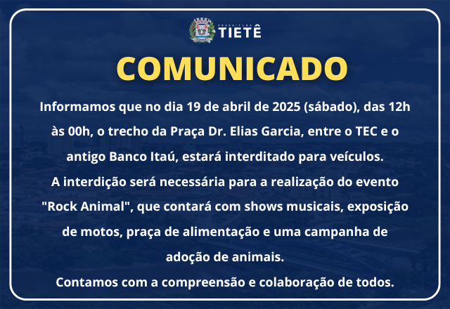 COMUNICADO
