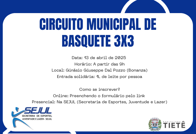 Circuito Municipal de Basquete 3x3