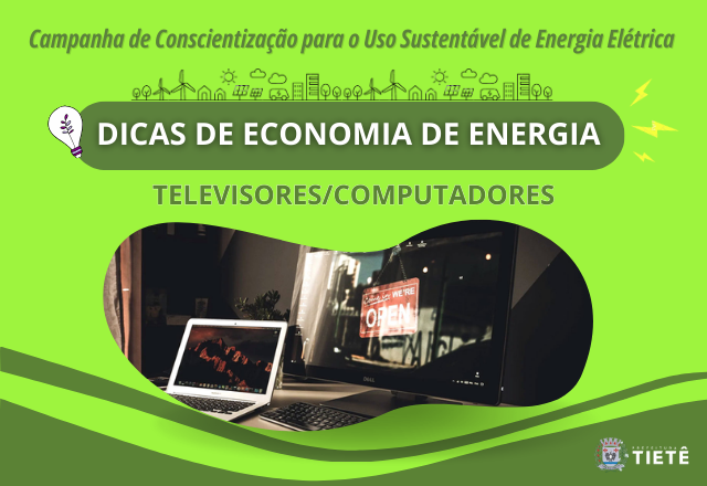DICAS DE ECONOMIA DE ENERGIA