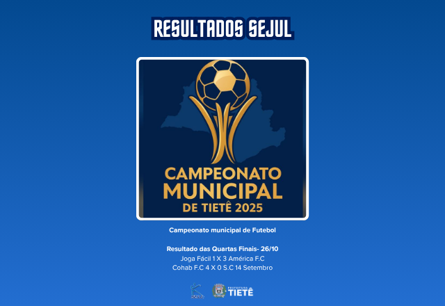 CONFIRA O QUE ESTÁ ROLANDO NA SEJUL!