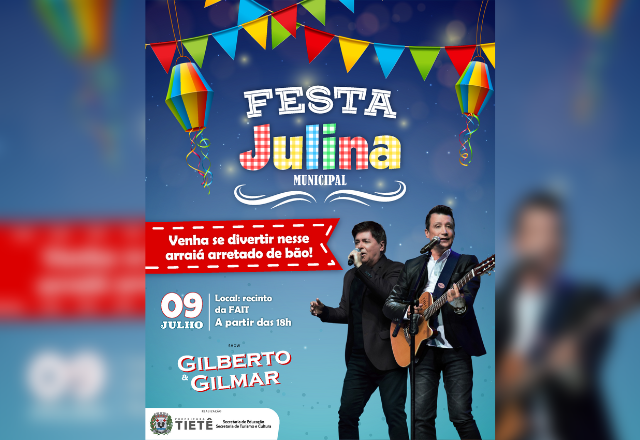 Está chegando a FESTA JULINA MUNICIPAL