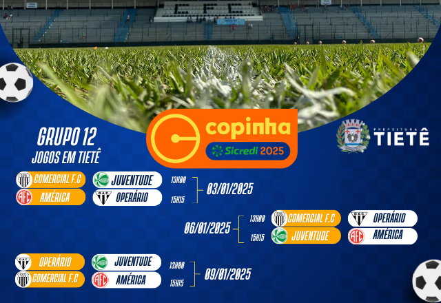 COPA SÃO PAULO DE FUTEBOL JÚNIOR 2025!