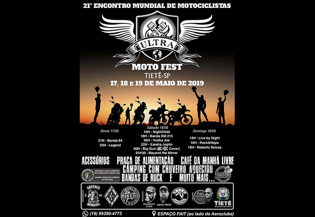 21° MOTOFEST Tietê tem início nesta sexta-feira