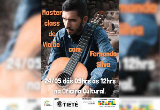 Masterclass de Violão com o Prof. Fernando Silva