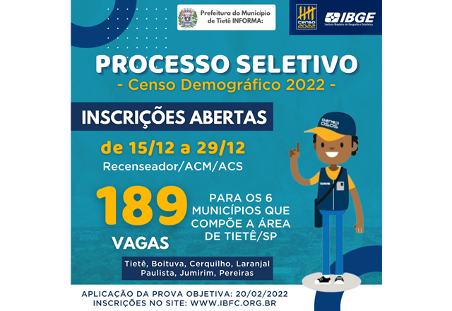 PROCESSO SELETIVO IBGE