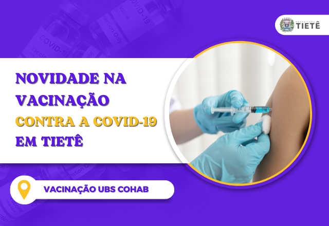 VACINAÇÃO CONTRA A COVID-19 NA UBS COHAB