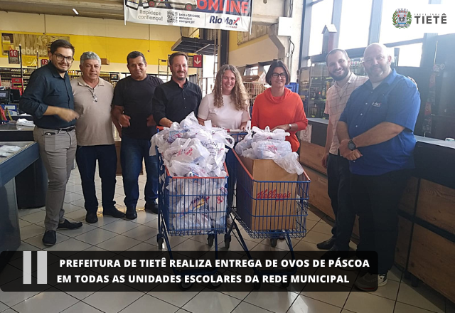 Prefeito Junior Regonha e Primeira-Dama Daniele Regonha Participam de Ação Solidária com Doação de 280 Caixas de Bombons para Crianças de Tietê
