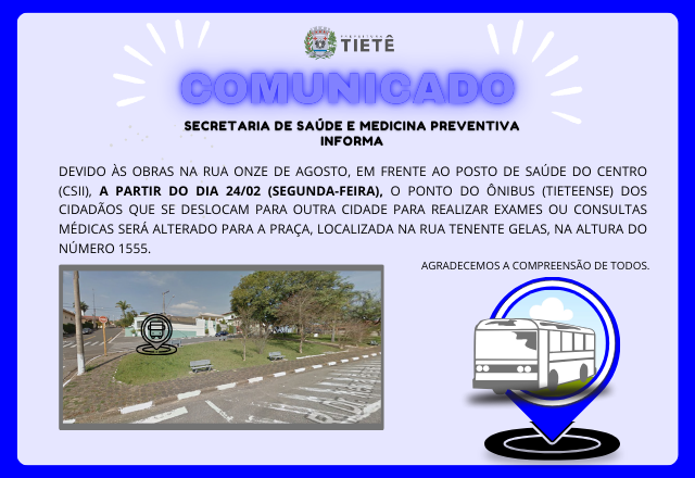 Secretaria de Saúde e Medicina Preventiva INFORMA