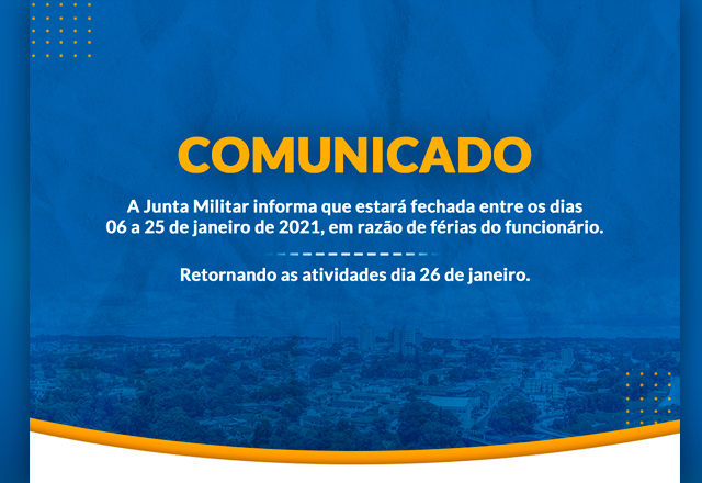 COMUNICADO