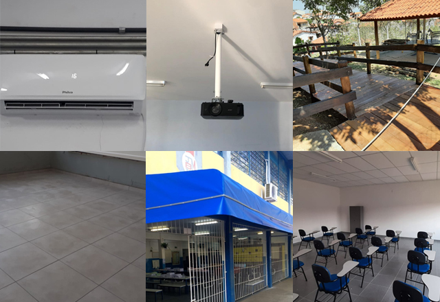 PREFEITURA INVESTE NA ESTRUTURA FÍSICA DAS ESCOLAS PARA GARANTIR RETORNO SEGURO COM RECURSOS DIFERENCIADOS PARA PROFESSORES E ESTUDANTES