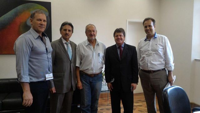 Prefeito e Secretários são recebidos no Governo do Estado em São Paulo