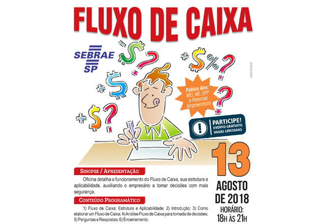 SEBRAE promove Oficina de Fluxo de Caixa