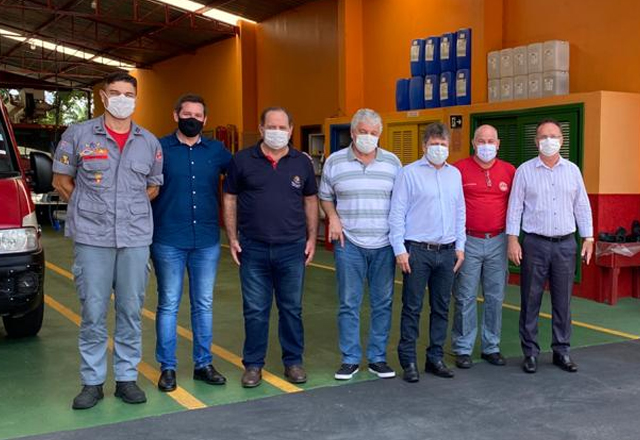 Prefeito Vlamir Sandei é eleito para presidir Consórcio Intermunicipal do Corpo de Bombeiros