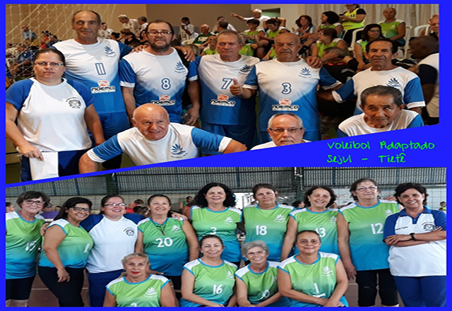 Equipe da Melhor Idade participa de competição