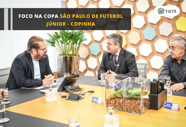 FOCO NA COPA SÃO PAULO DE FUTEBOL JÚNIOR - COPINHA
