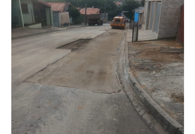 Administração Municipal inicia Recuperação Asfáltica