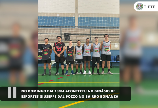 No domingo dia 13/04 aconteceu no Ginásio de esportes Giuseppe Dal Pozzo no bairro Bonanza