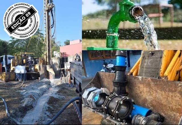 Tietê cidade limpa, organizada e progressista: ampliação do abastecimento público de água potável e do tratamento de esgoto doméstico, marca reconquistada de investimento do SAMAE