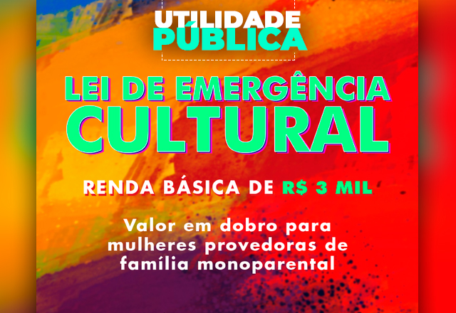 CADASTRO ÚNICO - Lei de Emergência Cultural
