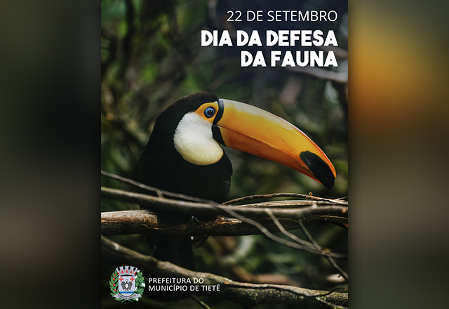 DIA NACIONAL DA DEFESA DA FAUNA