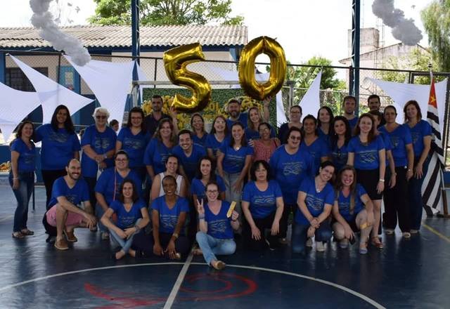 EMEB Eleutério comemora Jubileu de Ouro