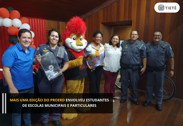 MAIS UMA EDIÇÃO DO PROERD ENVOLVEU ESTUDANTES DE ESCOLAS MUNICIPAIS E PARTICULARES