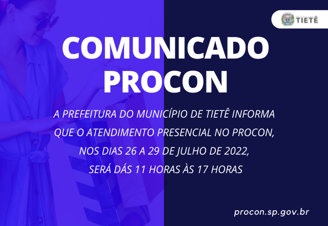 COMUNICADO PROCON