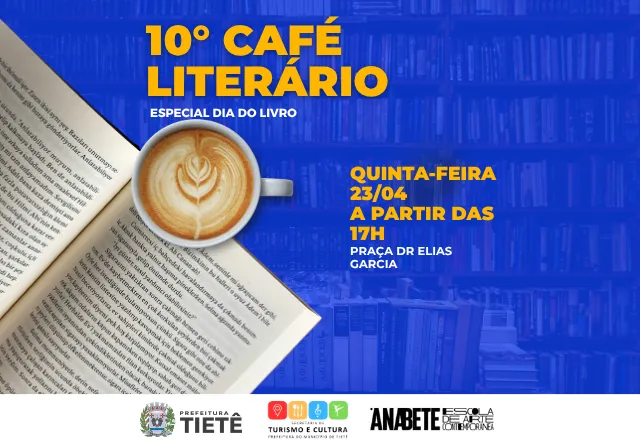 10° CAFÉ LITERÁRIO