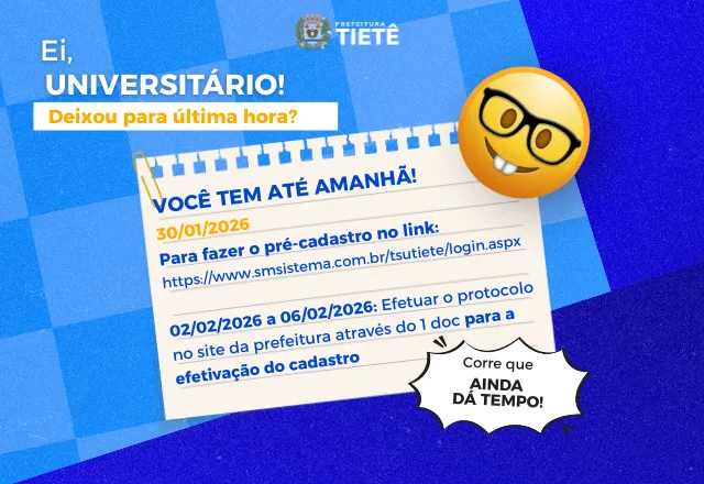 Prazos e procedimentos para o pré-cadastro e protocolo de documentação universitária.