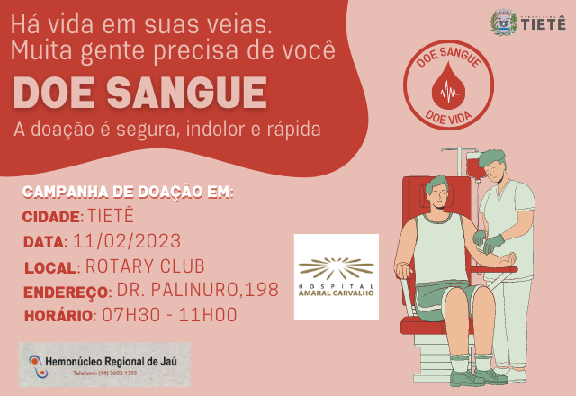 DOAÇÃO DE SANGUE