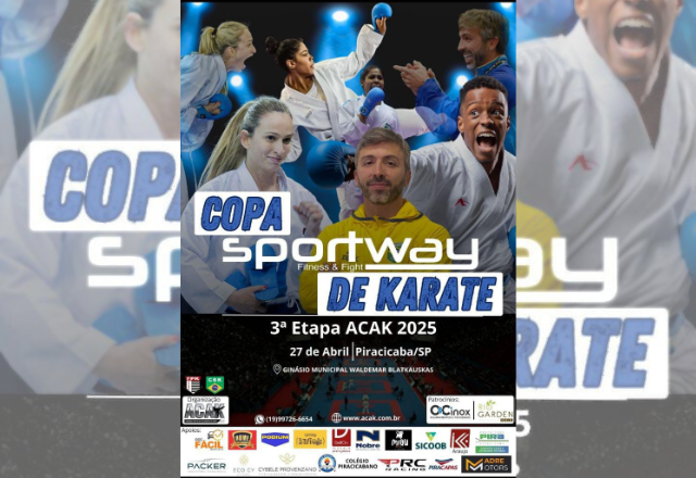 Tietê participa da 3ª Etapa do Circuito ACAK de Karatê 2025