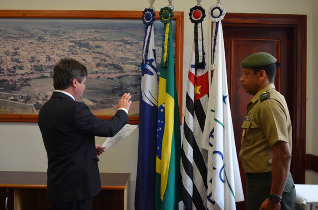 Prefeito de Tietê é empossado como presidente da Junta de Serviço Militar