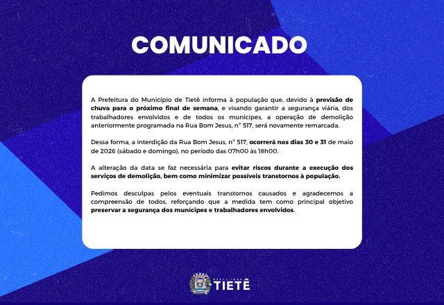 Comunicado