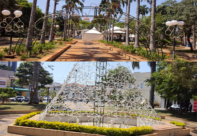 PARTICIPEM AMANHÃ, 26/11, DA INAUGURAÇÃO DA ILUMINAÇÃO DE NATAL DA PRAÇA DOUTOR ELIAS GARCIA