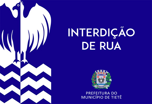 INTERDIÇÃO DE RUA - Praça Dr. Elias Garcia (22/06/2019)