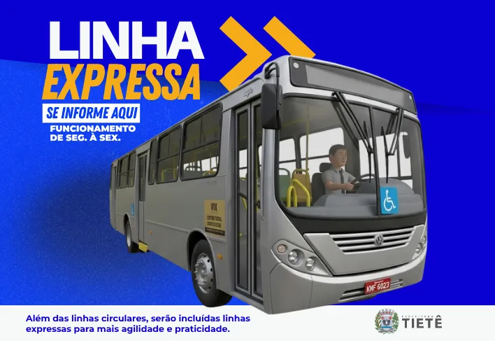 Tietê passa a contar com linhas expressas no transporte público