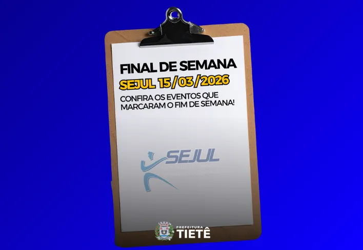 Semana da SEJUL destaca conquistas e grandes resultados do esporte de Tietê