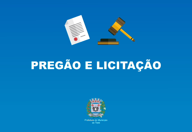 Prefeitura anuncia Pregões e Tomadas de Preço para março