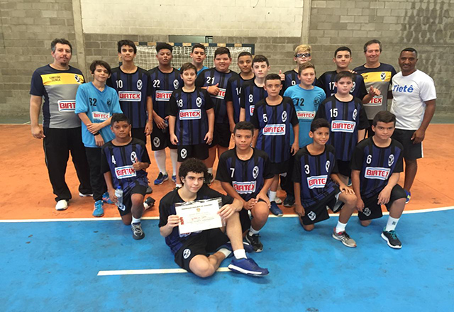 Handebol Infantil de Tietê estreia pelo Campeonato da Federação Paulista de Handebol
