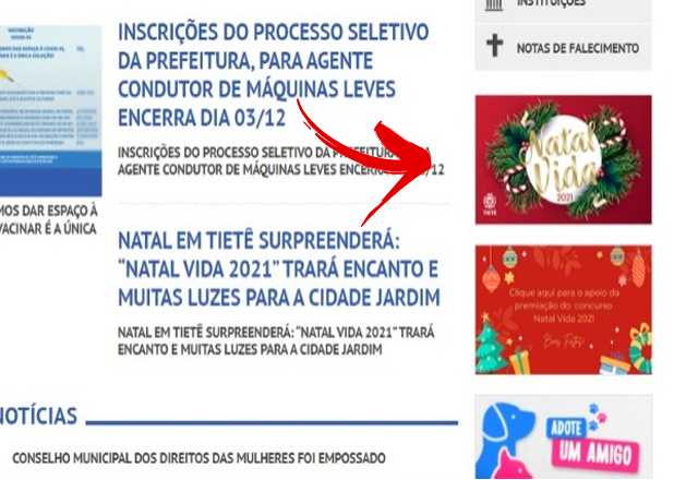 CONCURSO NATAL VIDA 2021 ESCOLHERÁ A CASA E EMPRESA INSCRITA, MAIS ENFEITADA DA ÁREA URBANA DA CIDADE