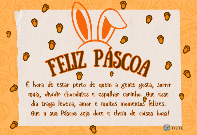 FELIZ PÁSCOA!