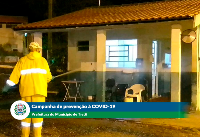 Campanha de prevenção à COVID-19