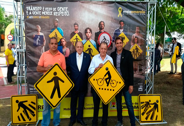 Tietê participa de Evento do Maio Amarelo