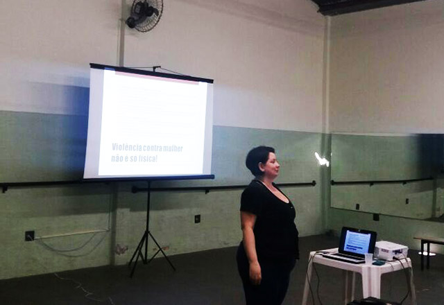 Violência contra a mulher é tema de palestra