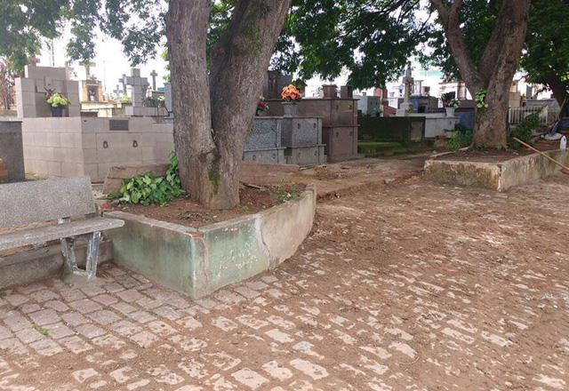 Cemitério Municipal de Tietê recebe mutirão de limpeza