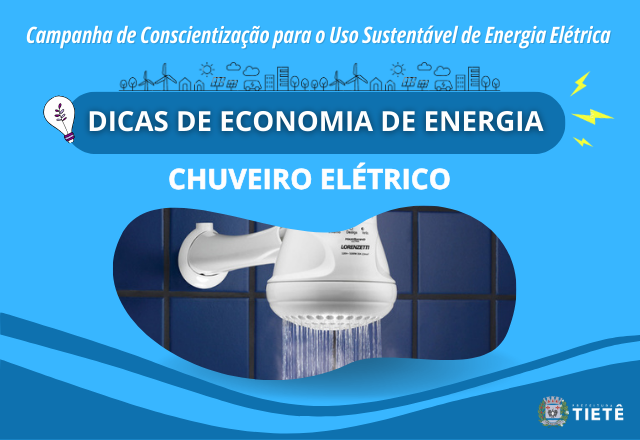 DICAS DE ECONOMIA DE ENERGIA