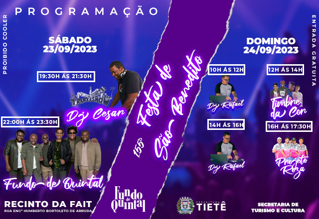 FESTA DE SÃO BENEDITO