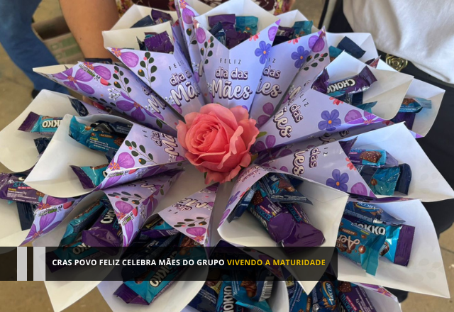 CRAS Povo Feliz celebra mães do Grupo Vivendo a Maturidade